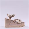 Marco Moreo Buenos Aires Platform Sandal - Rose Metallic